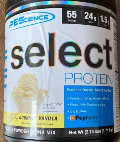 Fotografie - Pescience select protein gourmet vanilla