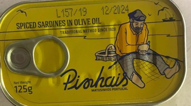 Fotografie - Pinhais sardinky v pikantním olivovém oleji