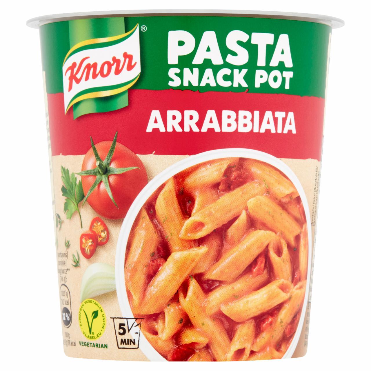Fotografie - Pasta Snack Pot Arrabbiata Knorr
