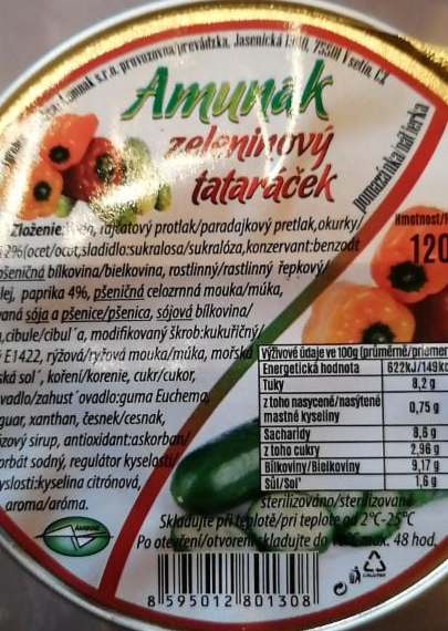 Fotografie - zeleninový tataráček Amunak