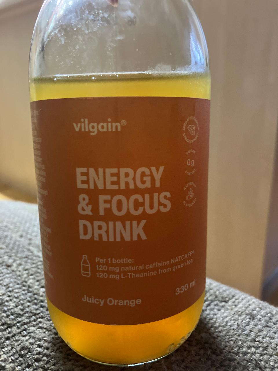 Fotografie - Energy & focus drink Vilgain