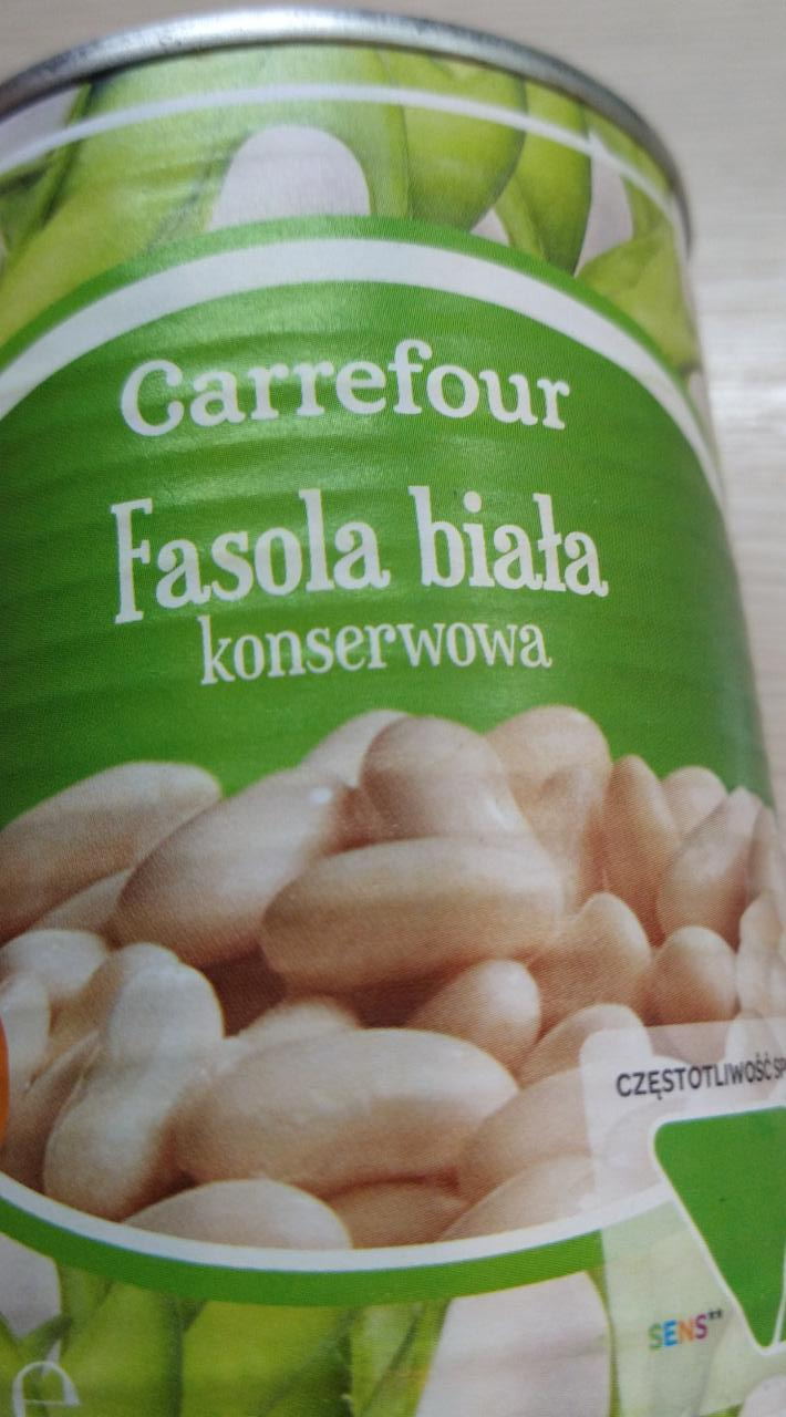 Fotografie - Fasola biała konserwowa Carrefour