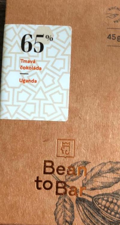 Fotografie - Bean to bar hořká čokoláda 65% Uganda