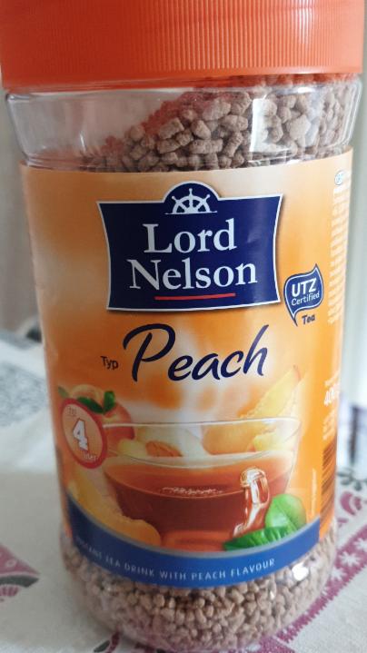 Fotografie - Instant Peach Flavoured Tea Drink Lord Nelson