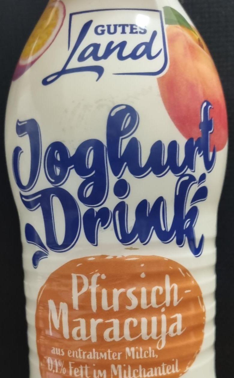 Fotografie - Joghurt drink pfirsich maracuja Gutes Land