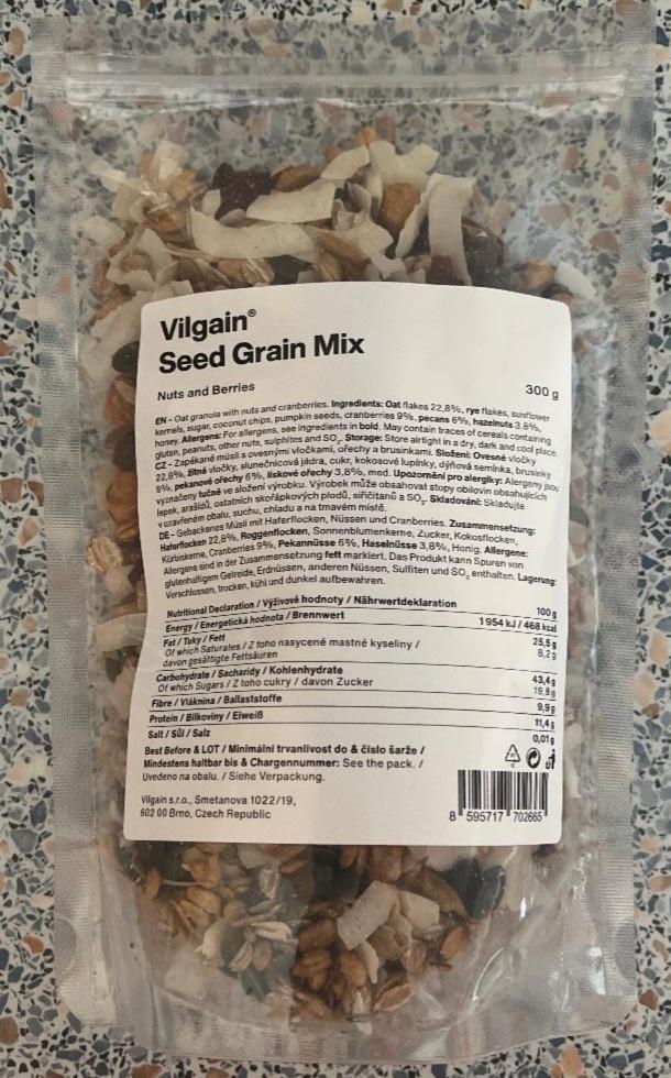 Fotografie - Seed Grain Mix Vilgain