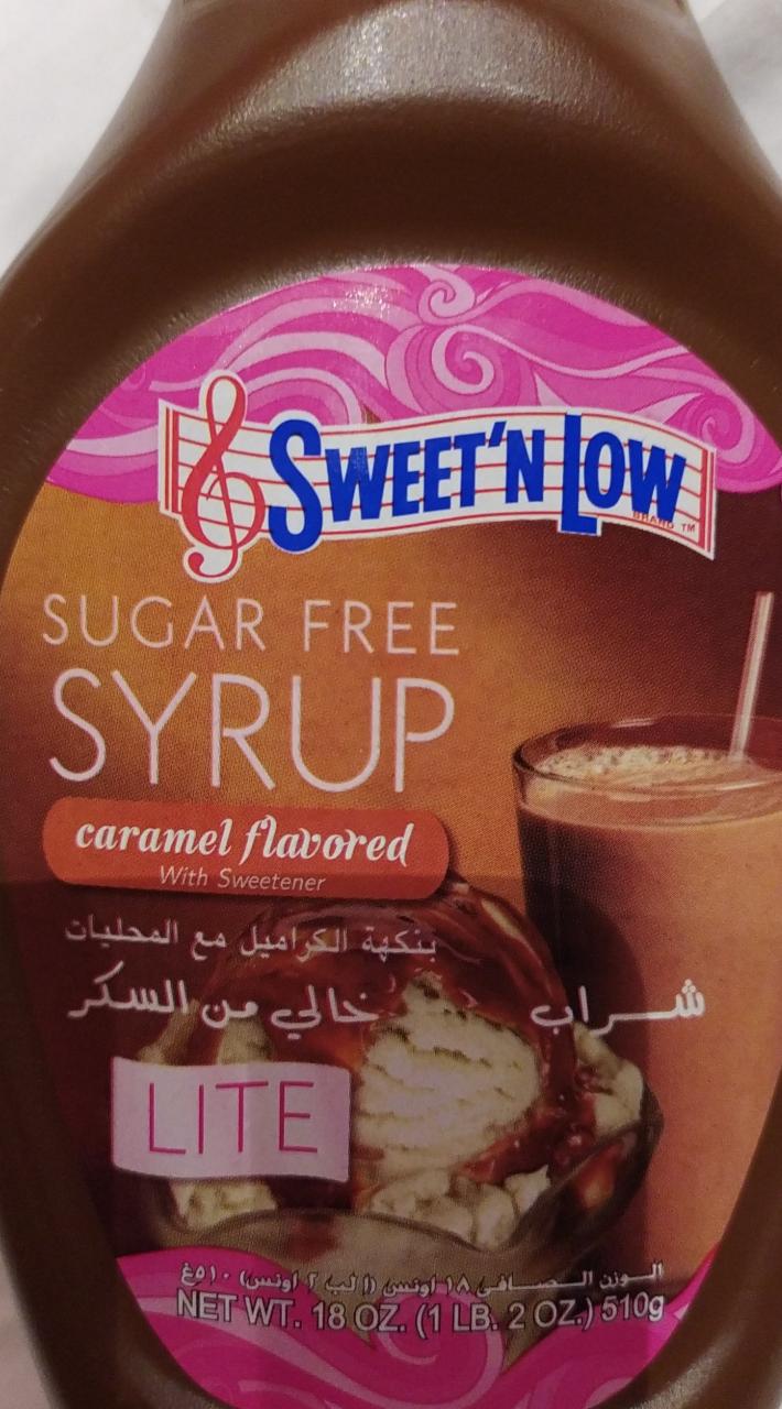 Fotografie - Sweet'n low syrup caramel