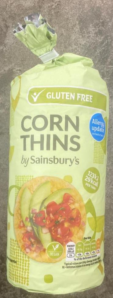 Fotografie - Corn Thins by Sainsbury's 