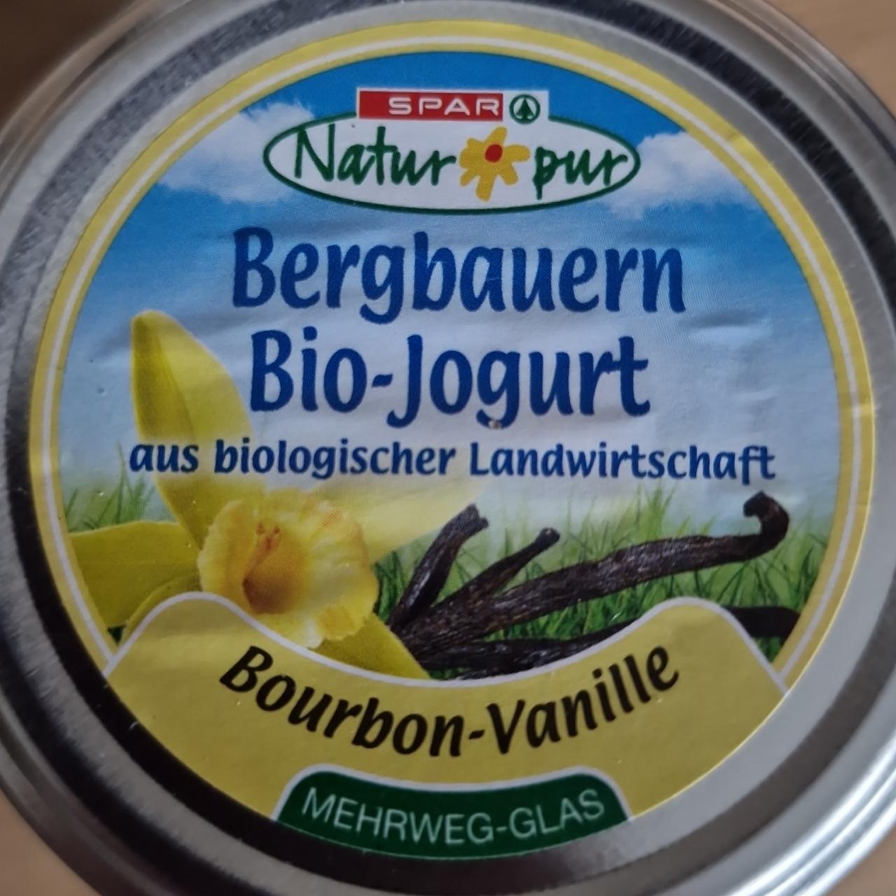 Fotografie - Bergbauern Bio-Jogurt Bourbon-Vanille SPAR Natur*pur