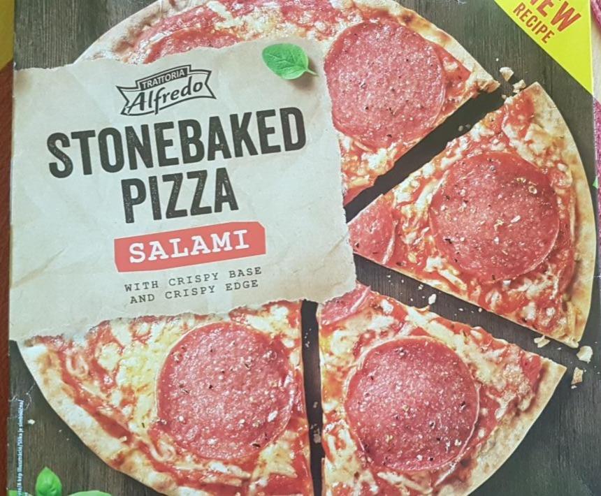 Fotografie - Stonebaked Pizza Salami Trattoria Alfredo