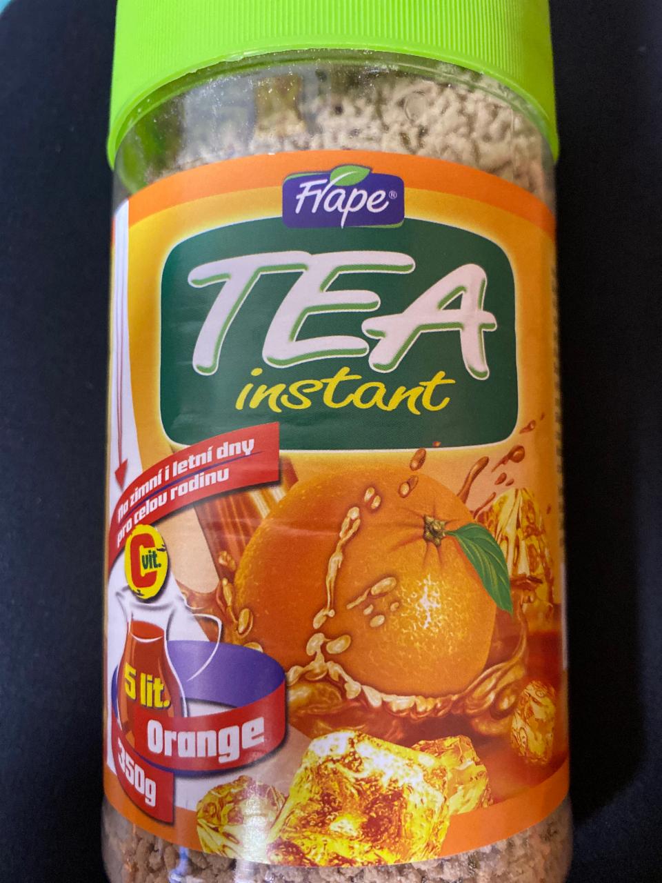 Fotografie - Tea instant Orange Frape