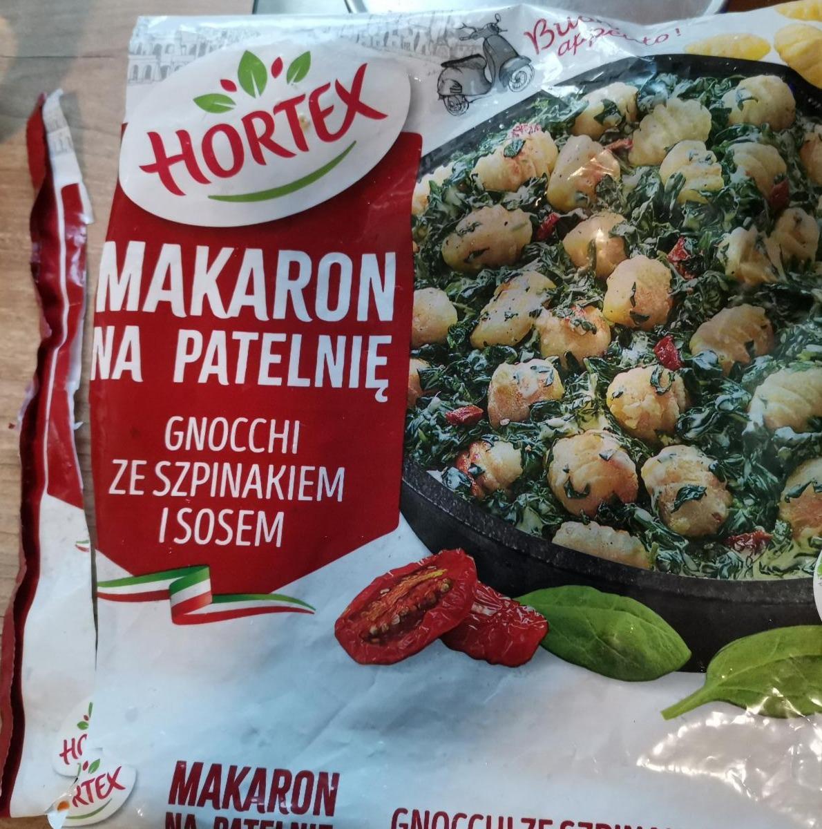 Fotografie - Makaron na patelnię gnocchi ze szpinakiem i sosem Hortex