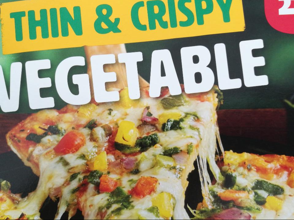 Fotografie - Thin & Crispy Vegetable pizza Iceland