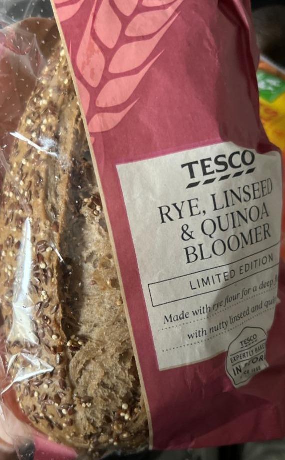 Fotografie - Rye, Linseed & Quinoa Bloomer bread Tesco
