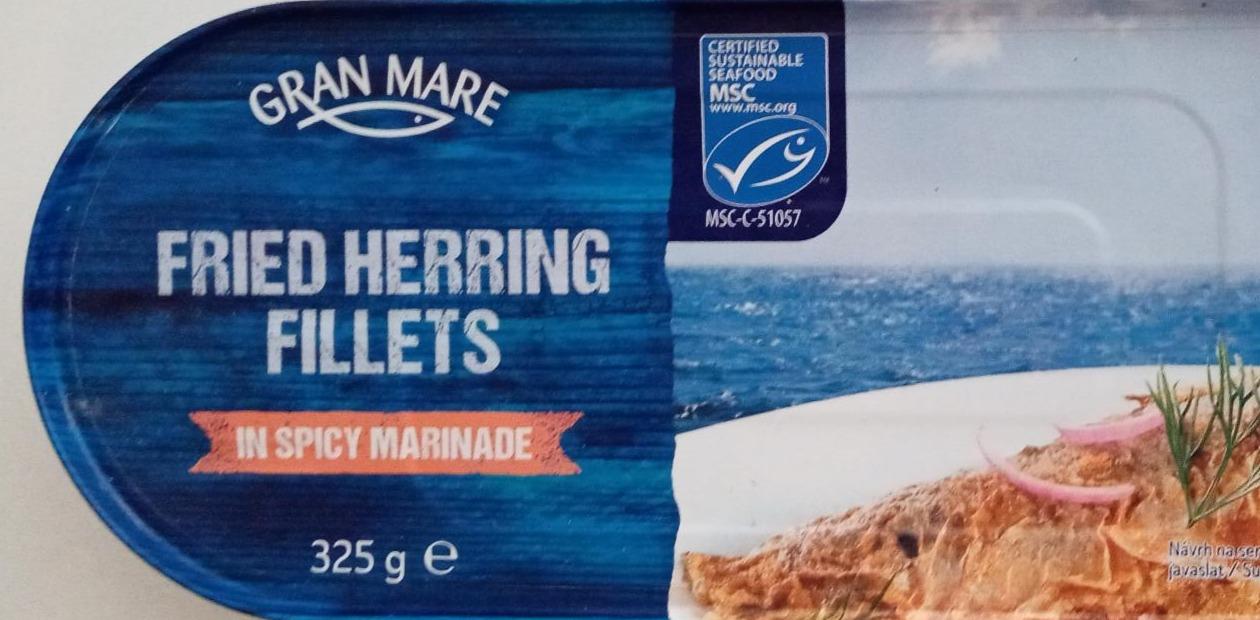 Fotografie - Fried herring filletes in spicy marinade Gran Mare