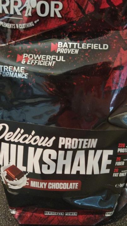 Fotografie - Protein Milkshake Milky chocolate Warrior