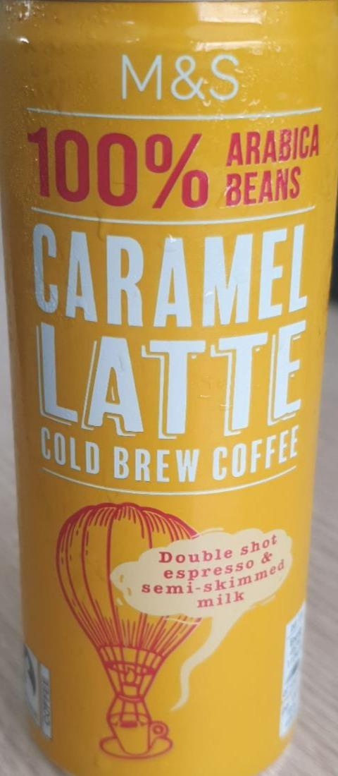Fotografie - 100% Arabica beans Caramel Latte Cold Brew Coffee M&S