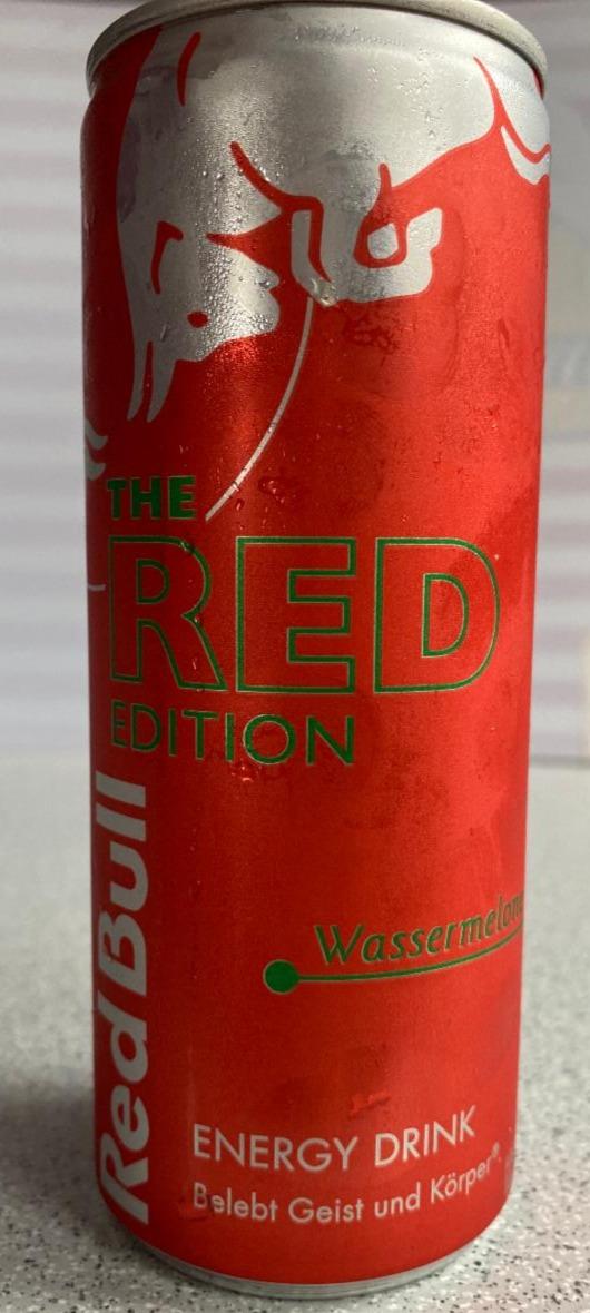 Fotografie - RedBull The Red edition Wassermelone