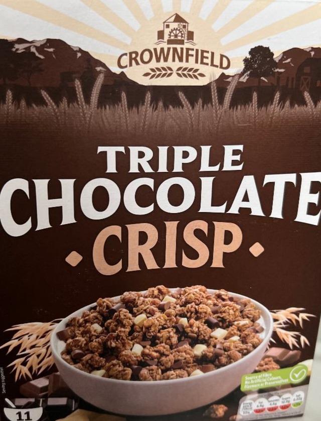 Fotografie - Müsli triple chocolate crisp Crownfield
