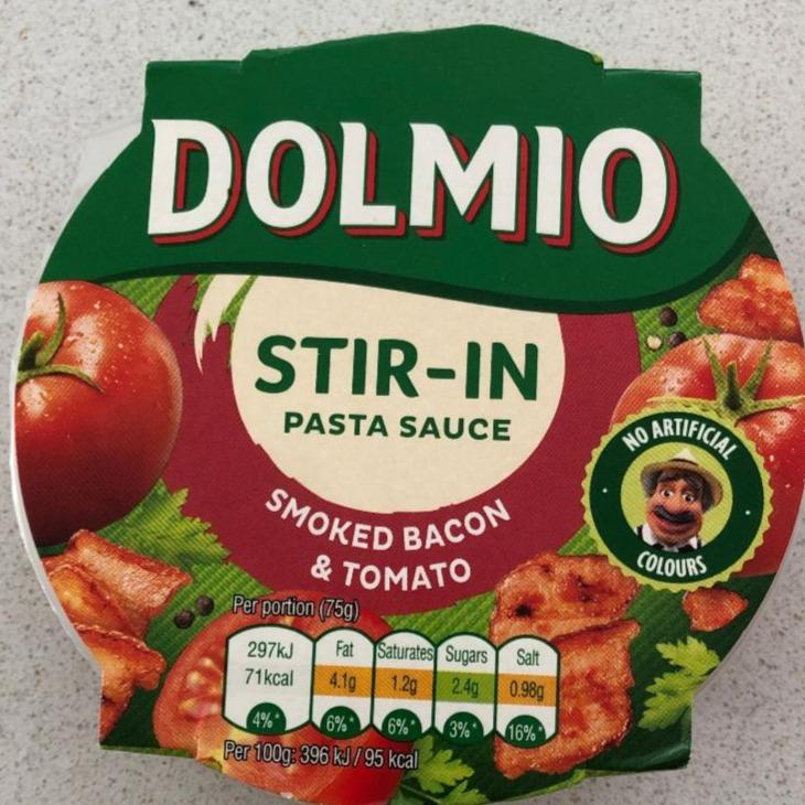 Fotografie - Stir-In Pasta Sauce Smoked Bacon & Tomato Dolmio