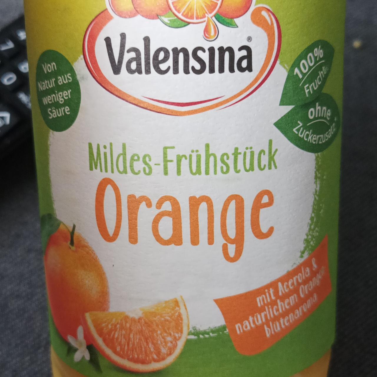 Fotografie - Mildes-Frühstück orange Valensina