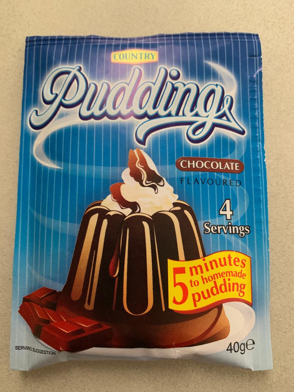 Fotografie - Pudding Chocolate Country