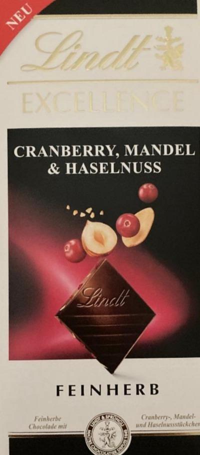 Fotografie - Excellence Cranberry, almond & hazelnut Lindt