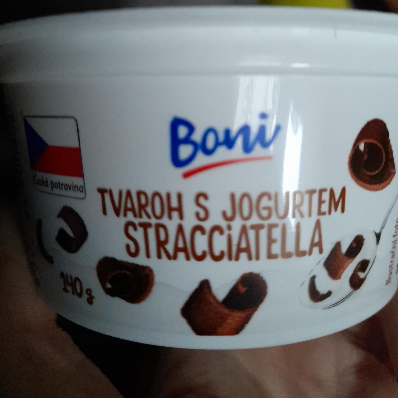 Fotografie - Tvaroh s jogurtem Stracciatella Boni
