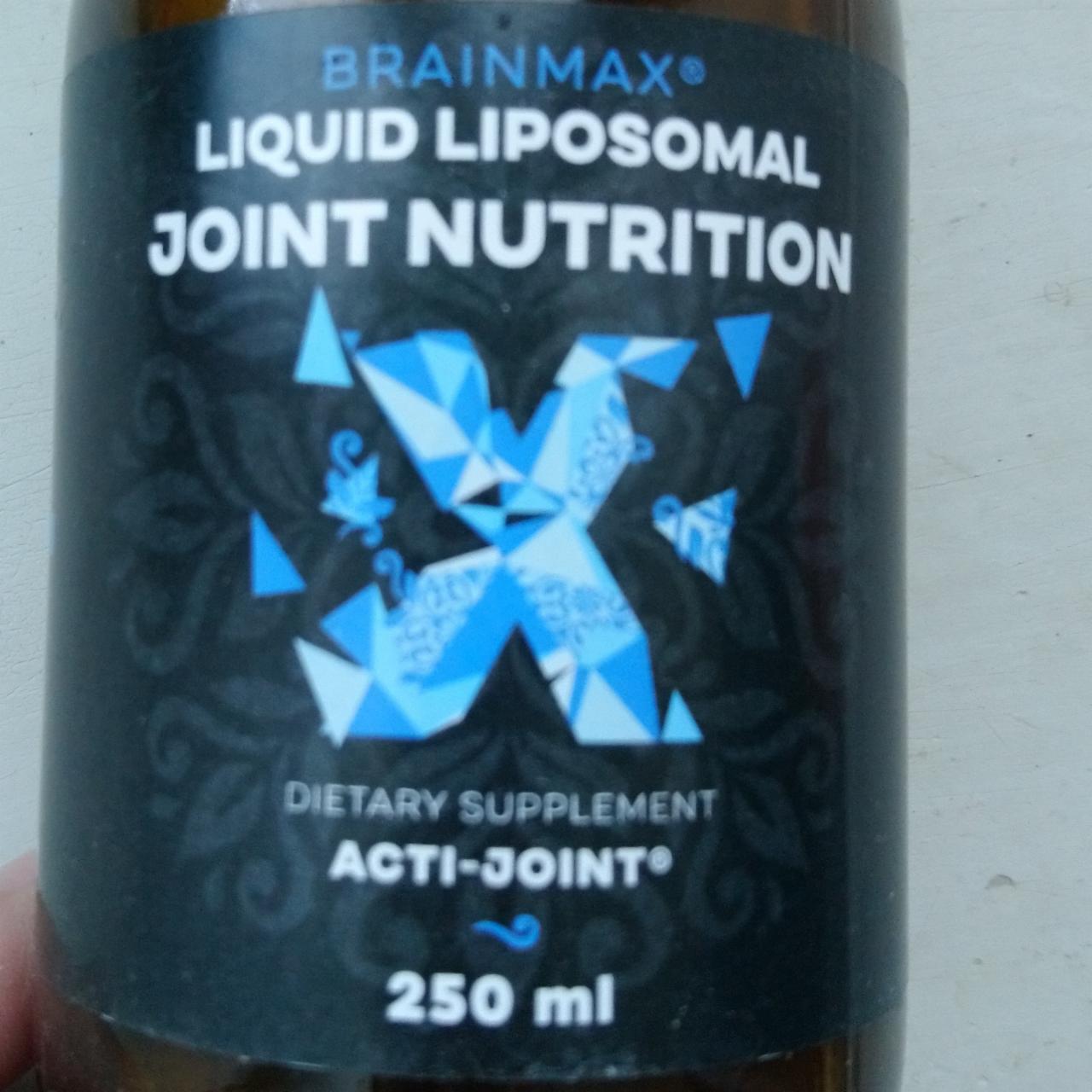 Fotografie - Liquid Liposomal Joint Nutrition BrainMax