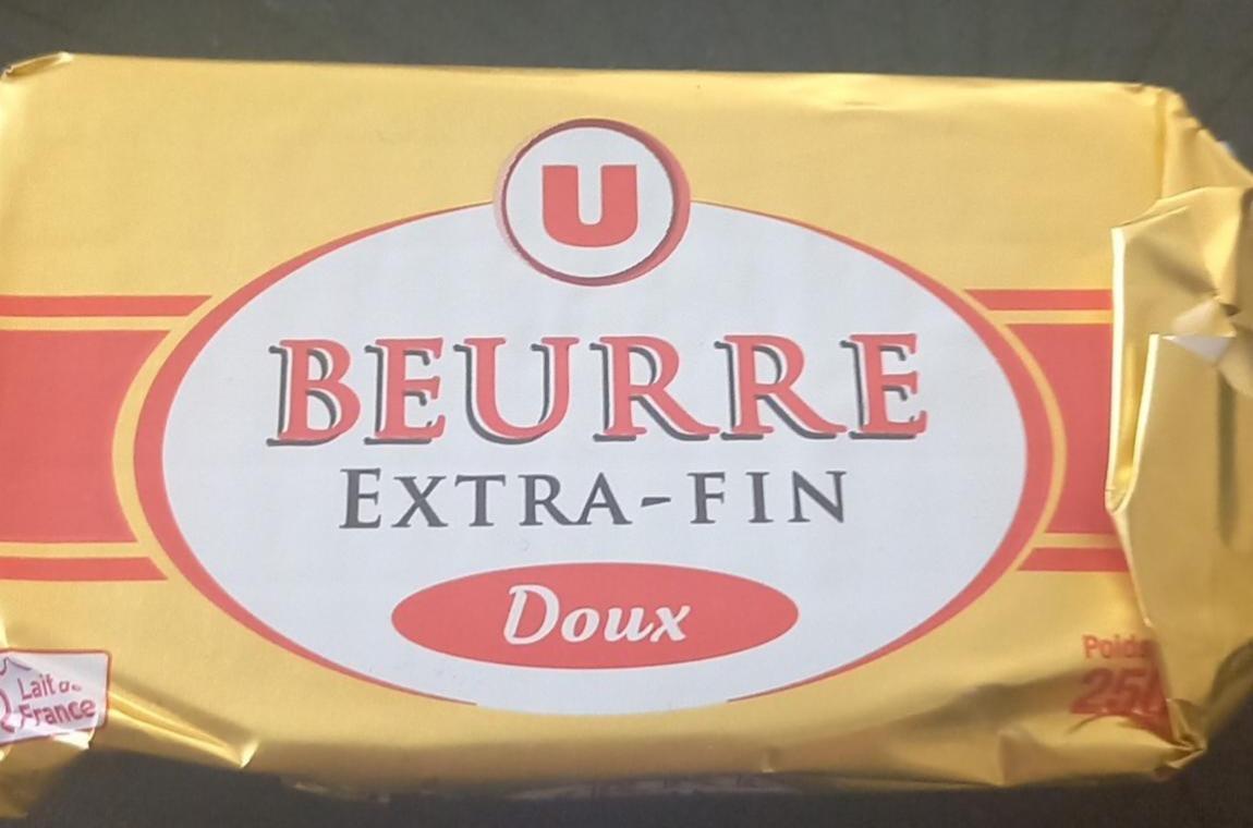 Fotografie - Beurre extra fin Doux U
