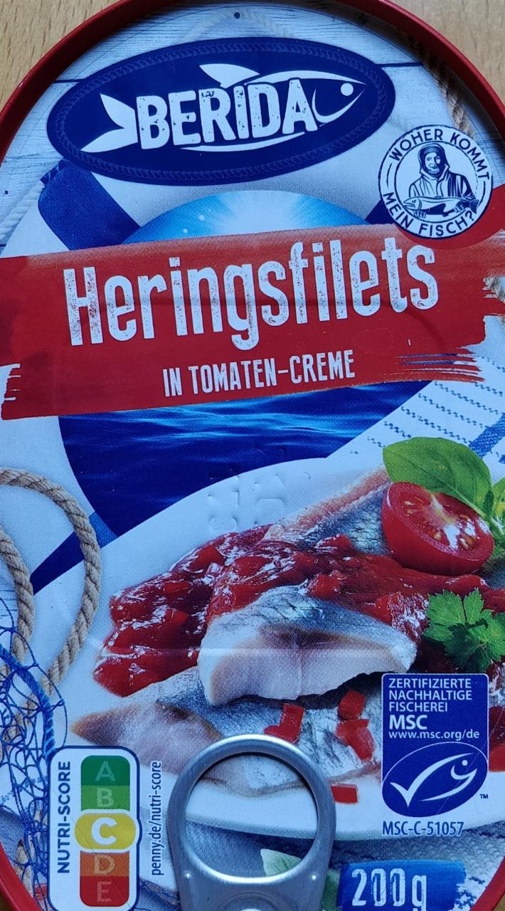 Fotografie - Heringsfilets in Tomaten-Creme Berida