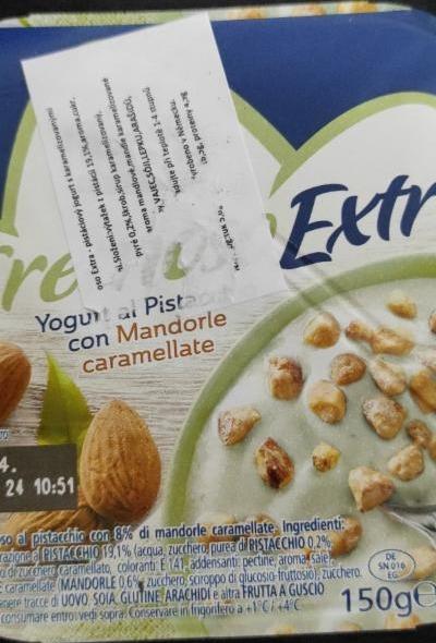 Fotografie - Yogurt Pistacchio con Mandorle caramellate Cremoso Extra
