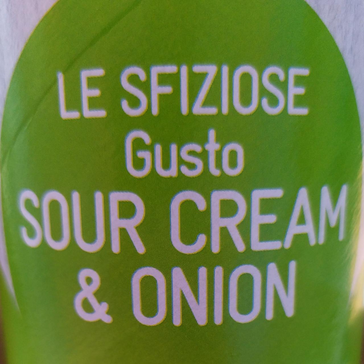Fotografie - Le Sfiziose Gusto Sour Cream & Onion Conad