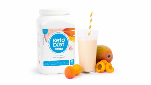 Fotografie - proteinový nápoj meruňka a mango KetoDiet