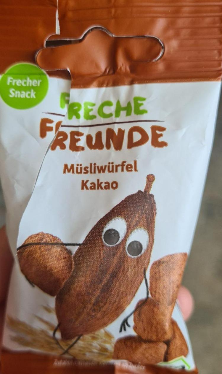 Fotografie - Freche Freunde Müsliwürfel Kakao