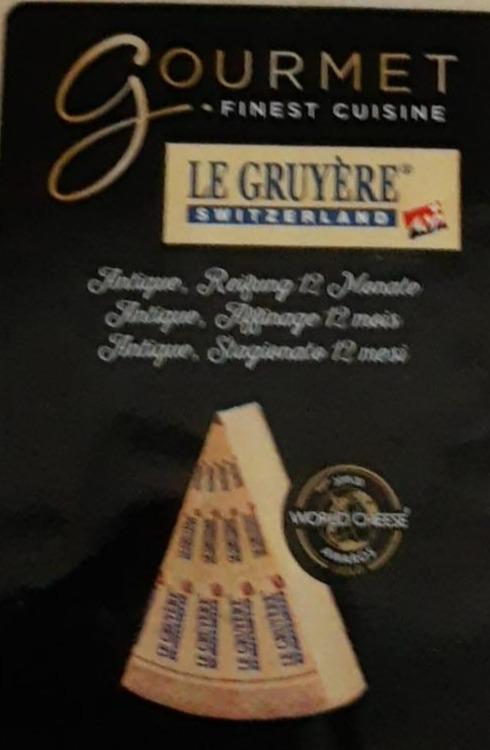 Fotografie - Le Gruyère Gourmet finest cuisine