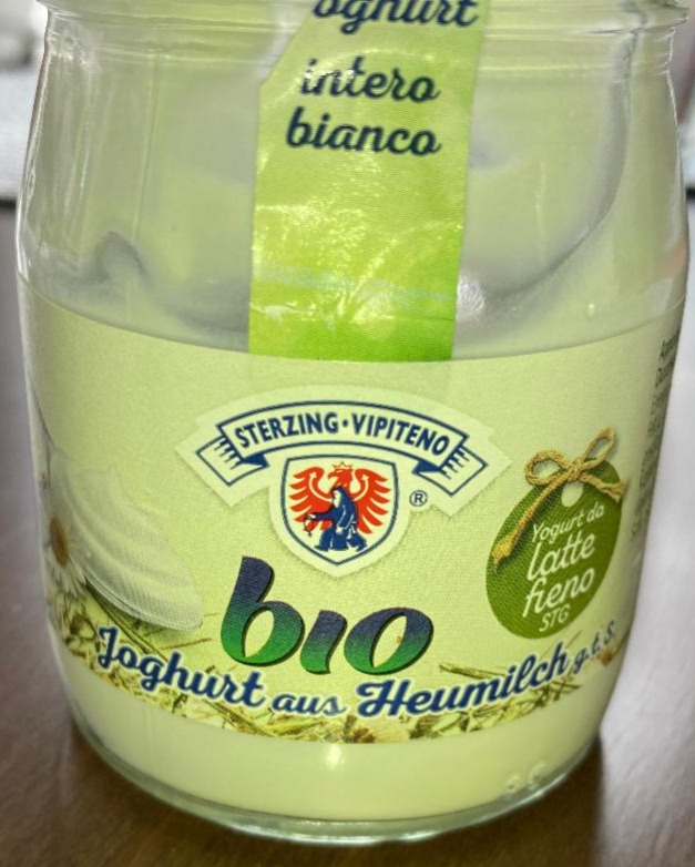 Fotografie - Bio Yogurt da latte fieno STG Sterzing Vipiteno