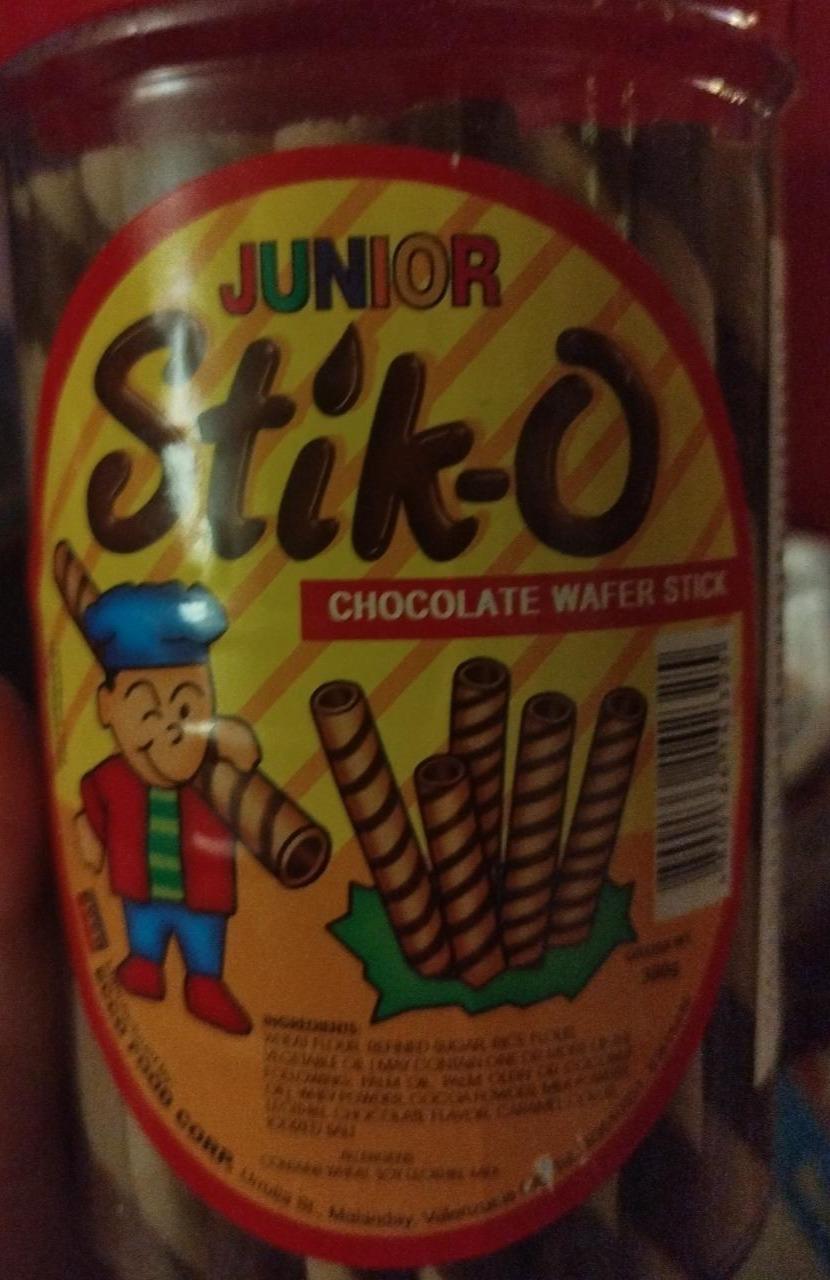 Fotografie - Chocolate Wafer Stick Junior Stik-O