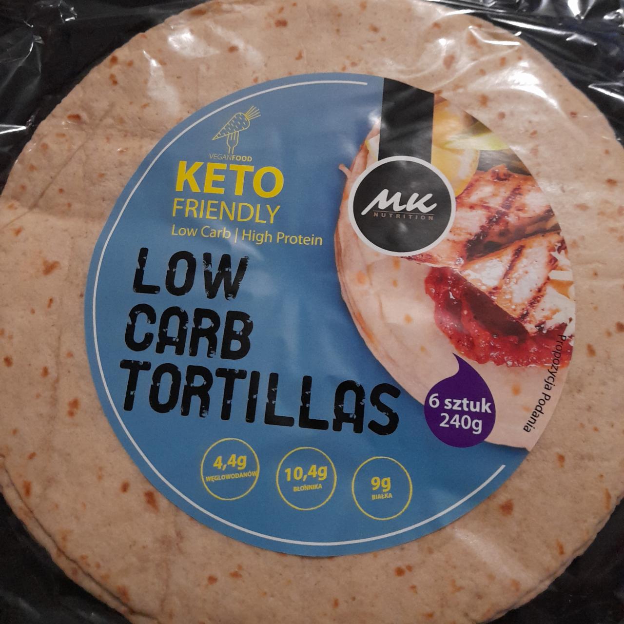Fotografie - Keto Friendly Low Carb Tortillas MK Nutrition