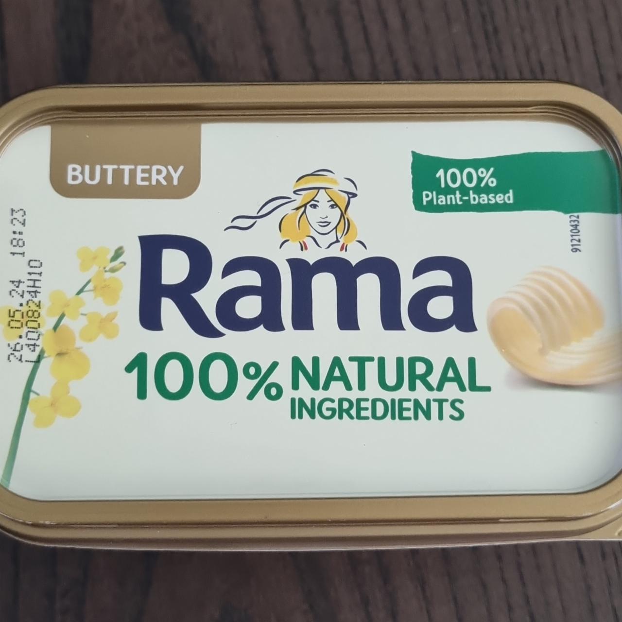 Fotografie - Rama buttery 100% natural ingredients