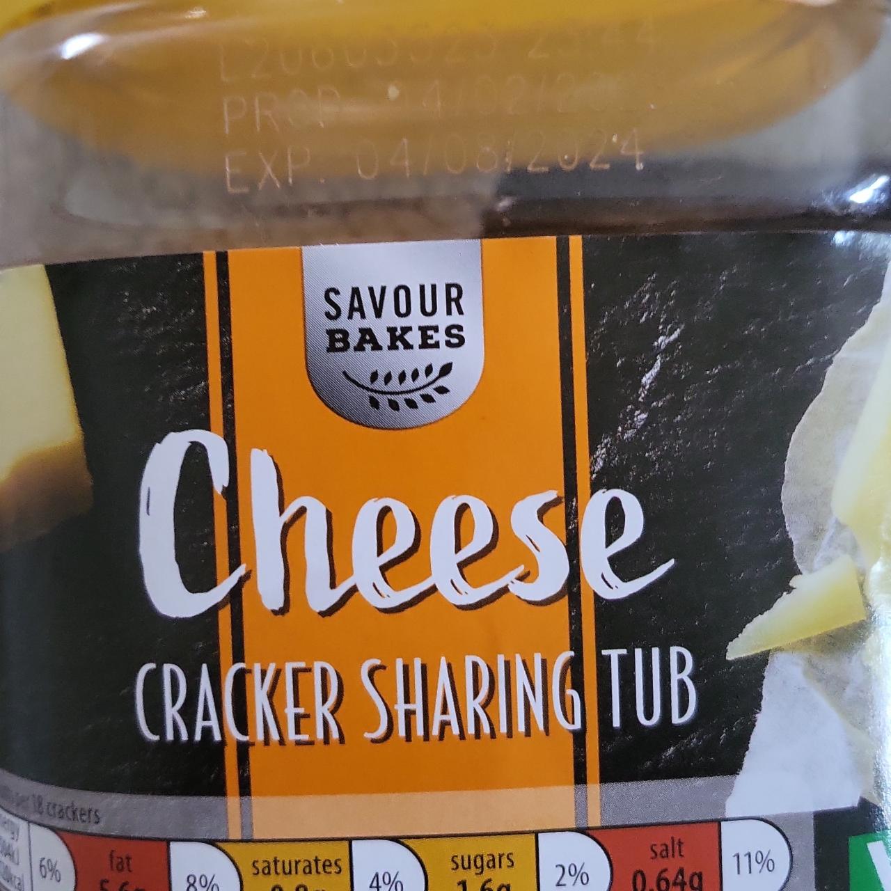 Fotografie - Cheese Crackers Sharing Tub Savour Bakes