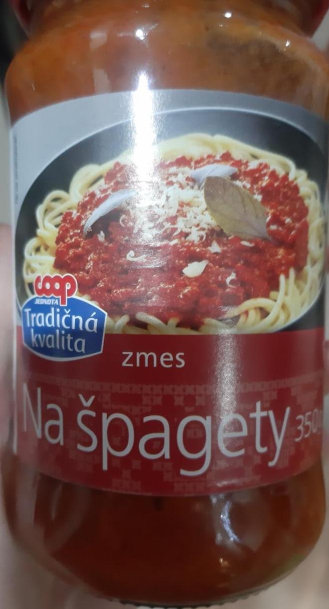 Fotografie - Směs na špagety Coop Tradičná kvalita