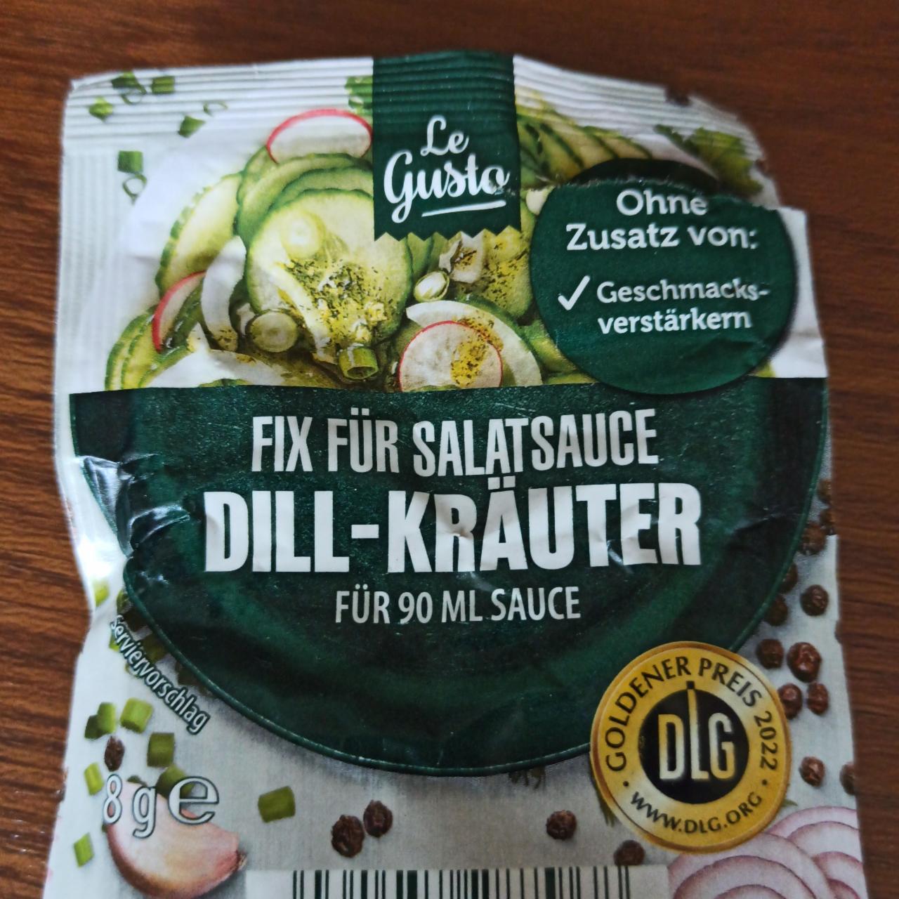 Fotografie - Fix für Salatsauce Dill-Kräuter Le Gusto