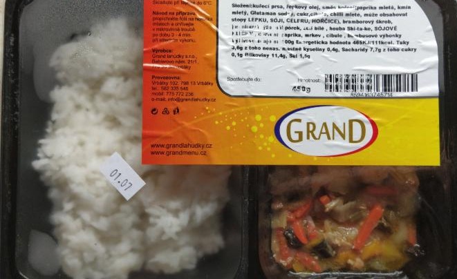 Fotografie - Kuřecí čína, jasmínová rýže Grand