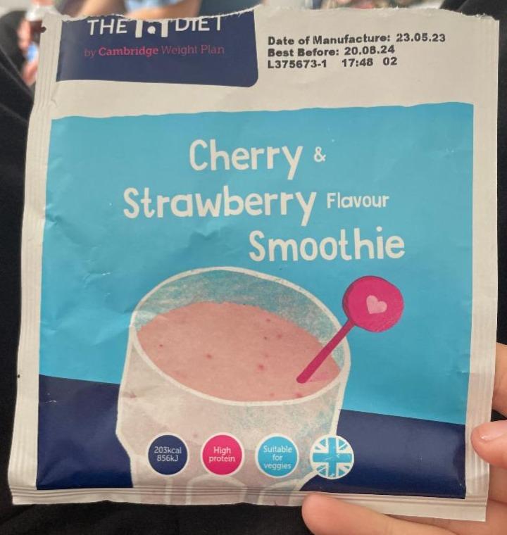 Fotografie - The 1:1 Diet cherry & strawberry flavour smoothie Cambridge Weight Plan