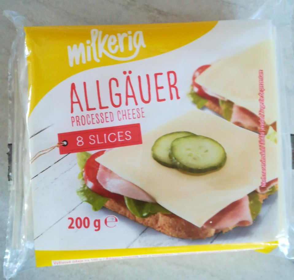 Fotografie - Allgäuer processed cheese 35% - Milkeria
