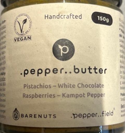 Fotografie - .pepper..butter Pistachios, White chocolate, Raspberries, Kampot pepper Barenuts