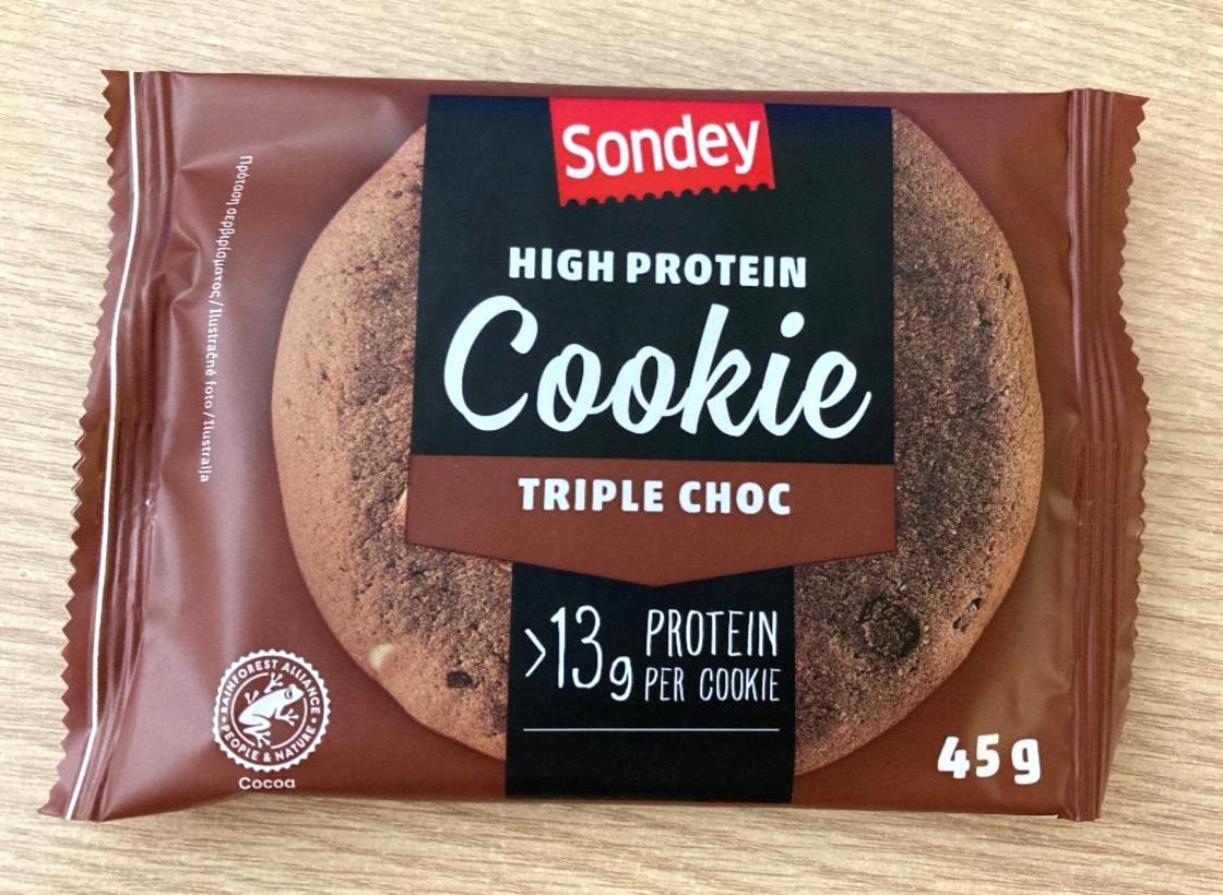 Fotografie - High Protein Cookie Triple Choc Sondey