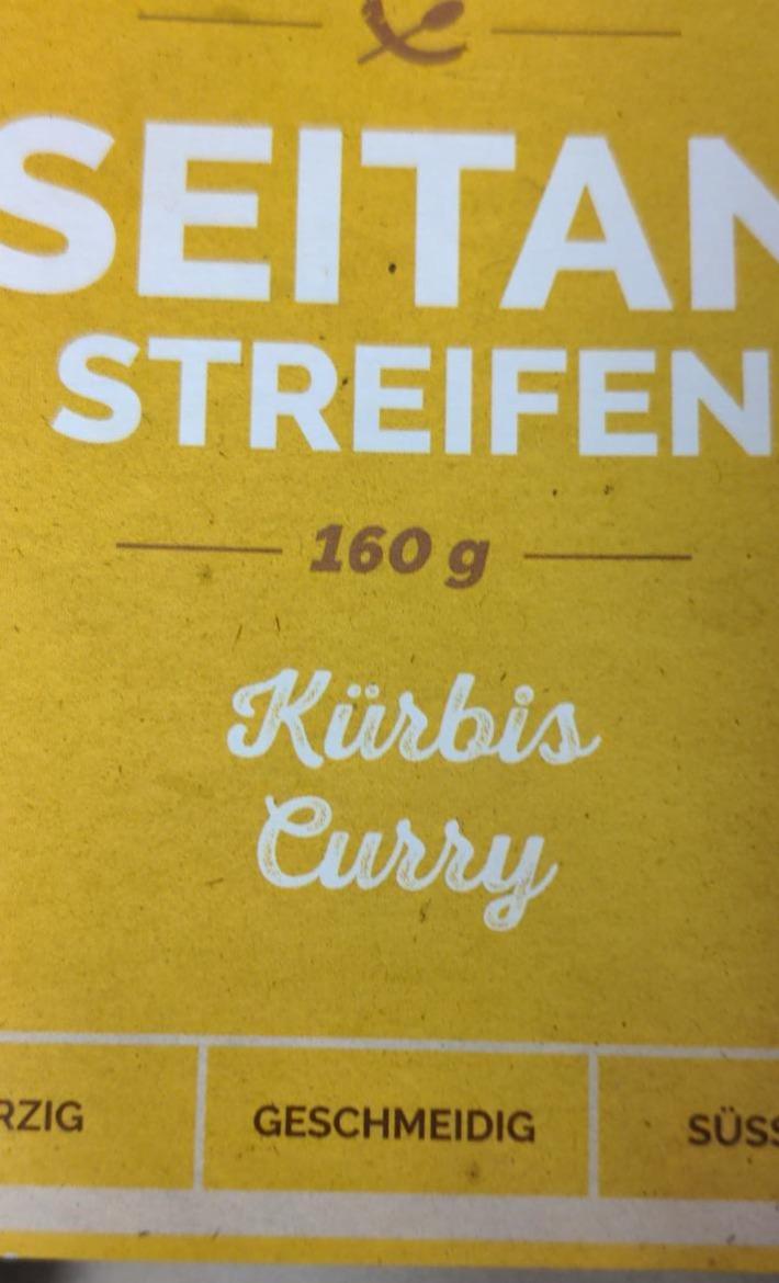 Fotografie - Bio Seitan Streifen Kürbis-Curry l'herbivore