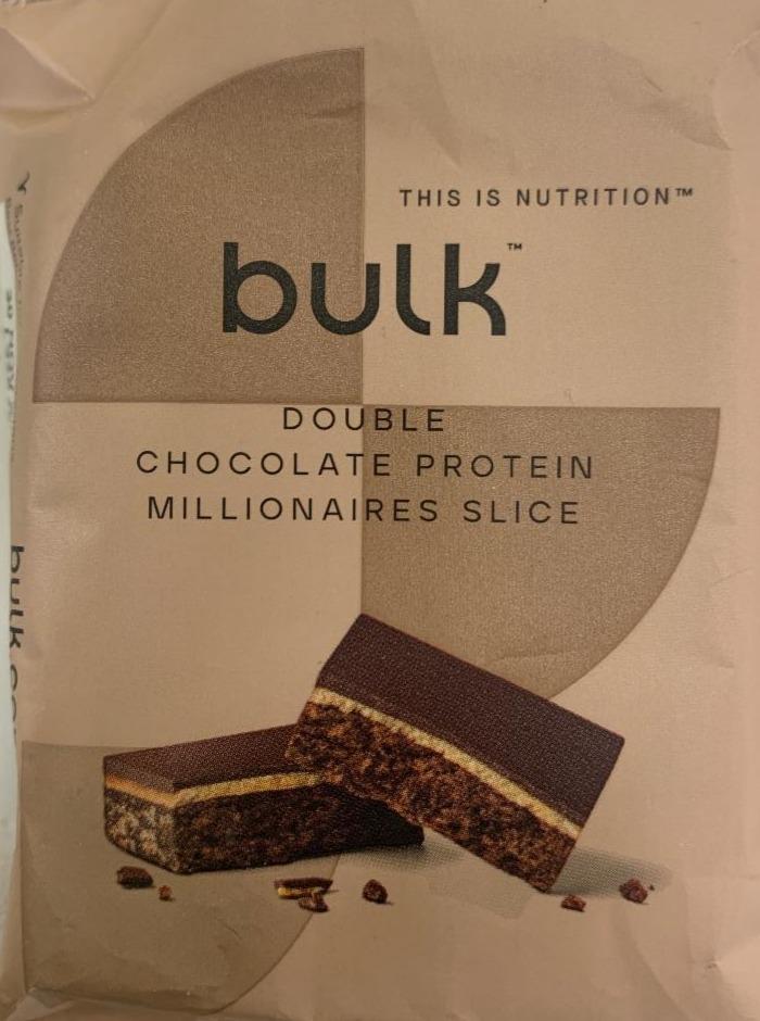 Fotografie - Double chocolate protein millionaires slice Bulk